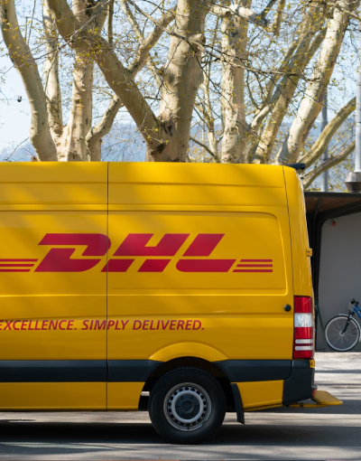 DHL Delivery Van